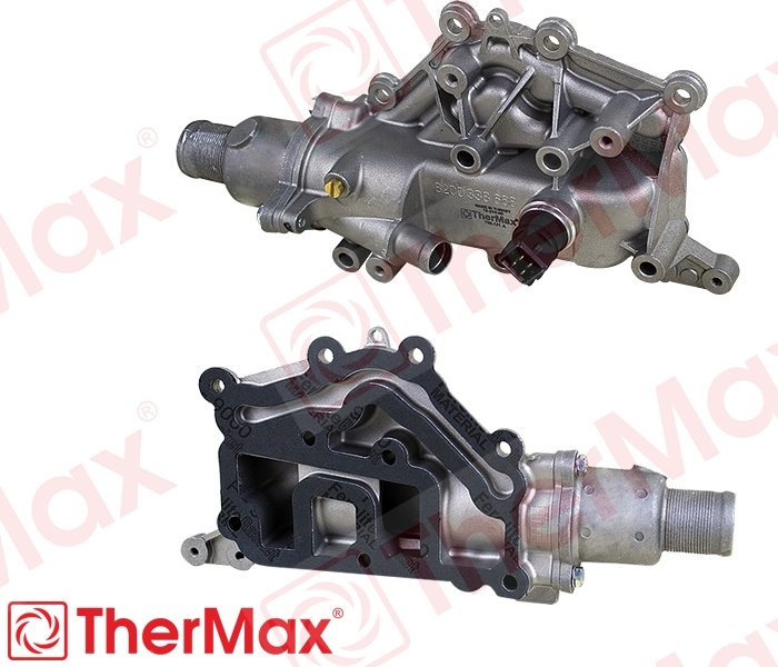 TERMOSTAT (KOMPLE)89C(4 FİŞLİ)MGN II-III-FLUENCE-LGN II-III-CLIO III 1.6-1.4 16V ALİMÜNYUM8200934203