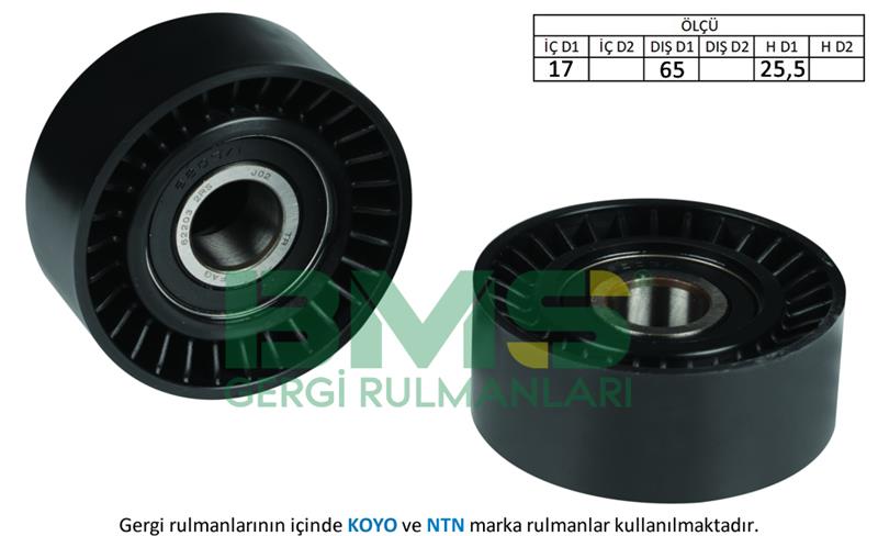 ALTERNATOR GERGI RULMANI DOBLO 1.6 / 2.0D MULTIJET LINEA 1.6D MJT DUCATO 2.0D MJT