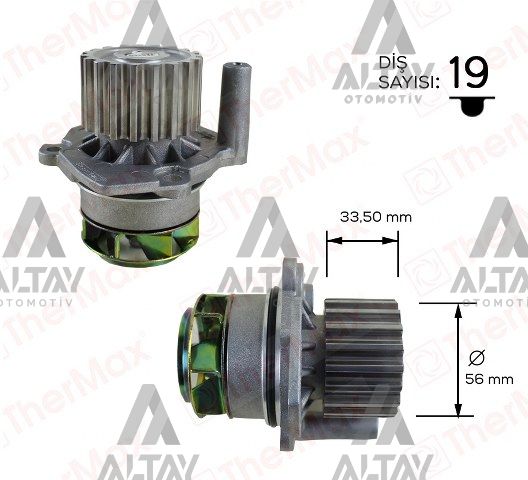 DEVİRDAİM GOLF4  97-05 / BORA 98-05 / A4 07-15 / A3 96-03 / PASSAT 08=> 1.9 TDI-2.0 TDI ASZ-ARL-CAGA