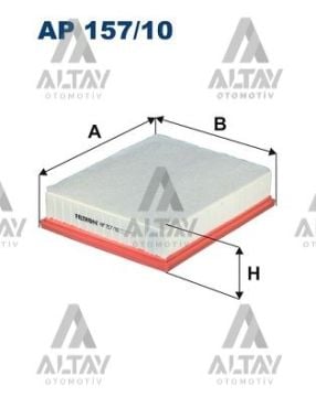 HAVA FİLTRESİ CRAFTER / MANN TGE 17=> 2.0 TDI DAVA-DAUA-DASB-DAWA
