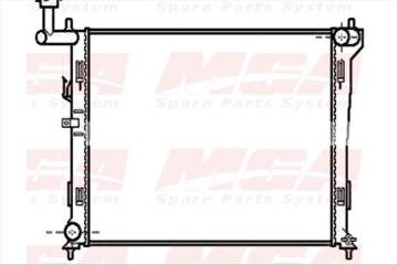 SU RADYATORU-(MAN.-BRAZİNG)-(HYUNDAI: I30 08>11 1.4-1.6-2.0 BENZINLI / ELANTRA 06>11 1.6-2.0 / KIA: CEED 07>11 1.4-1.6-2.0 M/T )