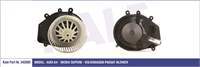 KALORIFER FAN MOTORU-MANUEL KLIMALI (VW PASSAT 97-05  AUDI A4 95-01 SKODA SUPERB 02-08)
