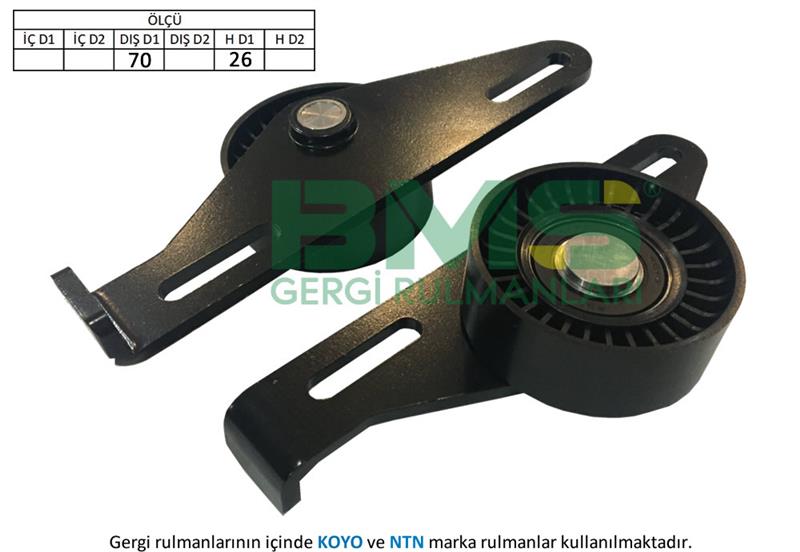 ALTERNATOR GERGI RULMANI CLIO MEGANE 1.4 / 1.6 16V LAGUNA 1.6 16V