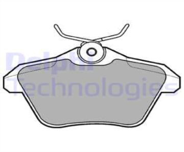 Fren Balatası Arka (Alfa Romeo : 156 1.6 2.0-166 98-)