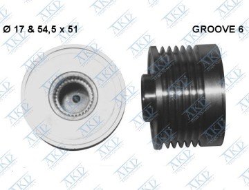 ALTERNATOR KASNAGI RULMANLI LINEA DOBLO FIORINO 500 1.3JTD ASTRA H CORSA C COMBOZ13DTJ BIPPER NEMO 1