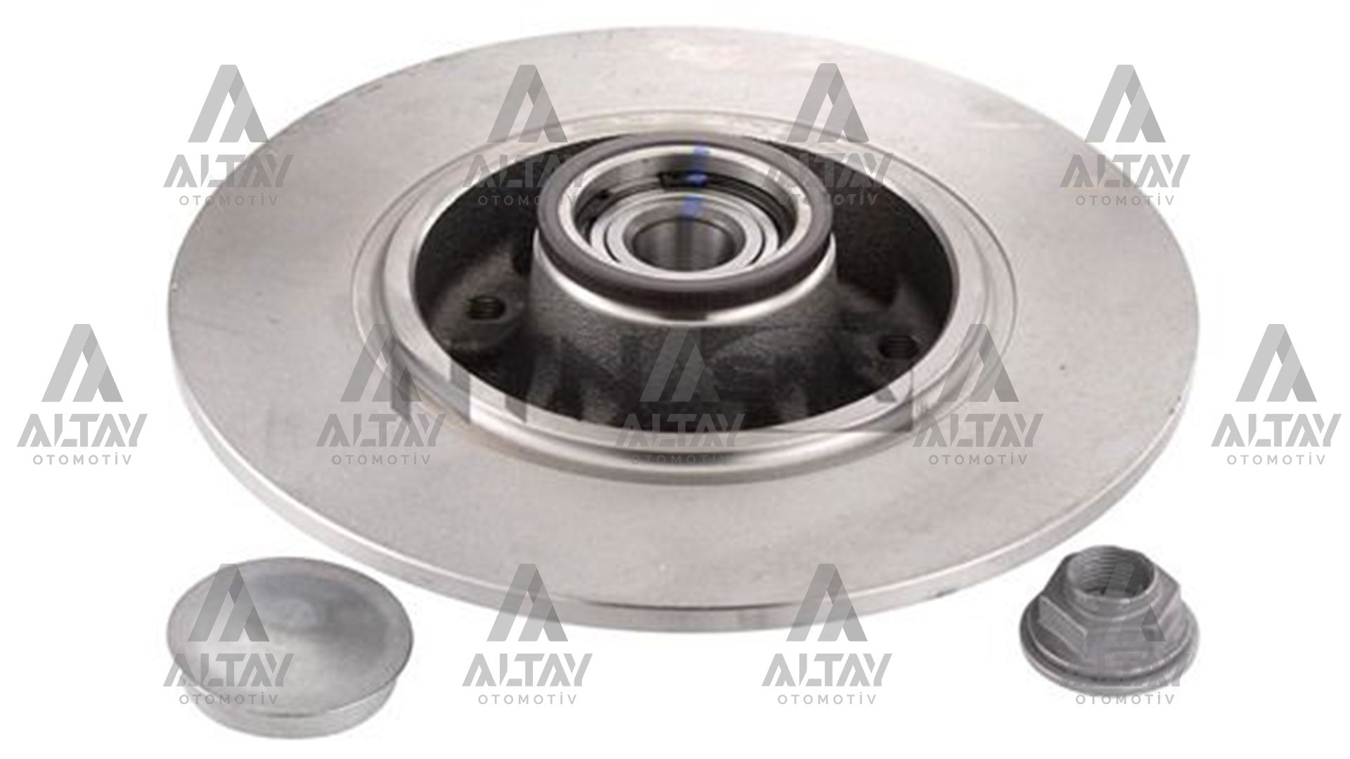 FREN DİSKİ MEGANE IV 15=> SEDAN - HB - SW DÜZ ARKA ABSLİ PORYALI RULMANLI 260-5