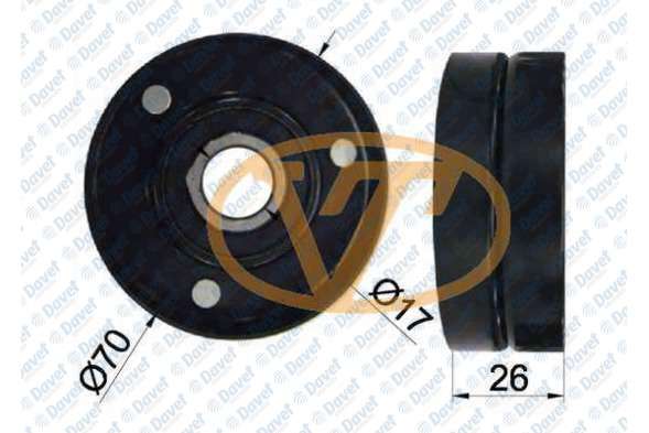 ALTERNATOR GERGI RULMANI SAC VECTRA A / B ASTRA F