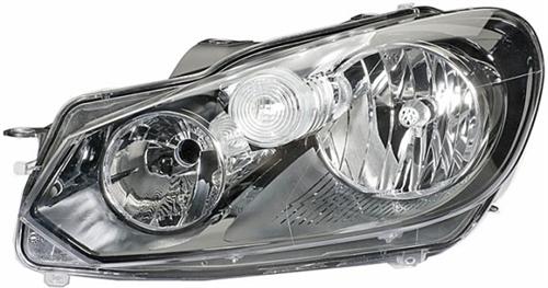 FAR+SİNYAL SAĞ GOLF VI 10/08>(ELEKTRİKLİ)(H7+H15)