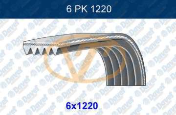 GMB 6PK1220 - KANALLI KAYIS