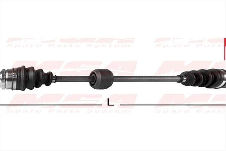 AKS KOMPLE SAG ABSLI CLIO II KANGOO II SYMBOL 1.5 K9K