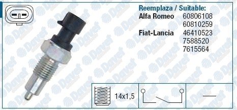 GERİ VİTES MÜŞÜRÜ TEMPRA-DOBLO-PALIO-FIORINO- PUNTO-MAREA-LINEA 2 FİŞLİ