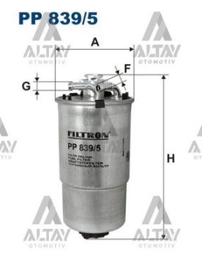 YAKIT FİLTRESİ (MAZOT) POLO / CORDOBA / FABİA 01-05 1.4 TDI AMF