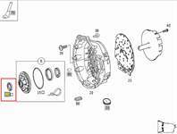 YAG KECESI B1BAVIRDX7 43.0×58.0×7.0 FKM HONDA SPRINTER 96>16 VITO W639