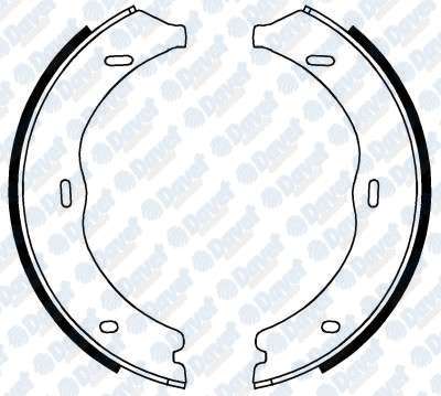 EL FREN BALATASI PABUCLU VIANO W639 3.2-3.7CDI-2.2 4MATIC 3.0CDI 08-03-> VITO W639 119-122-123 180X