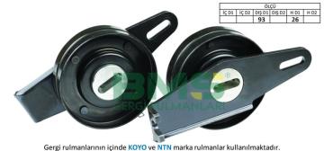 V KAYIS GERGI (ALTERNATOR) RULMANI BOXER JUMPER DJ5 DJ5T DJ5TED (97 00) / (NSK RULMANLI)