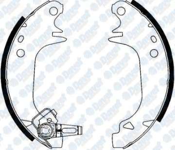 ARKA FREN BALATASI PABUC R9 R11 R5 P309 (DELIK 6,0mm)