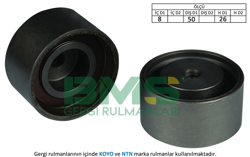 ALTERNATÖR GERGİ RULMANI CLIO II 2.0 16V (00-)-MEGANE 1.9DTI-2.0 16V-LAGUNA I-SCENIC I 1.9 TDI 96=>