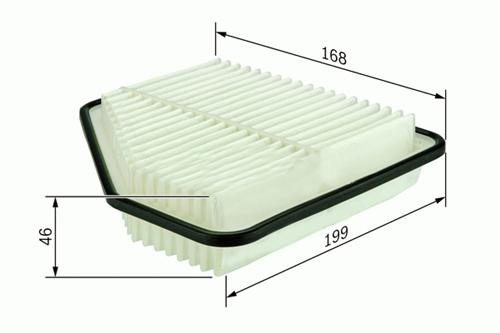 HAVA FİLTRESİ HONDA CIVIC VIII HB (FN-FK) 1.4 10/08=> (100PS) x