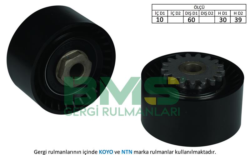 ALTERNATÖR GERGİ RULMANI CLIO III-TWNG II 1.2 16V 4DF BENZİNLİ 06=>
