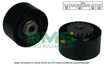 ALTERNATÖR GERGİ RULMANI CLIO III-TWNG II 1.2 16V 4DF BENZİNLİ 06=>