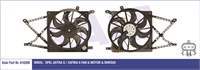 FAN MOTORU  DAVLUMBAZLI ( OPEL : ASTRA G-ZAFIRA A  16V 1.2 1.4 1.6 1.8  98=>10 )  X14XE - Z14XE - Z16XE - Z14XEP - Z16XEP 230W 380mm