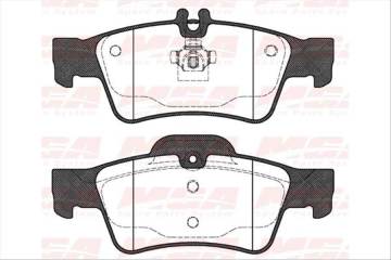 Fren Balatası Arka ''Wva 23334-23335'' - (Mercedes: E200 Cdı / Cls 350Cdı 2005- / E-S Serıes)