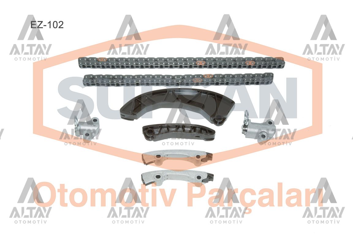 EKSANTRİK ZİNCİR SETİ ACCENT 06-11 ERA / BLUE 11-20 / GETZ 06-11 / CERATO 04-09 / RIO 06-11 / I-20 09-20 / I-30 07-11 / ELANTRA 16-18 / DİZEL (D4FA - D4FB - D4FC) / (8 PARÇA)