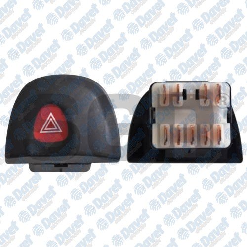 DORTLU FLASOR MEGANE I 9PIN SIYAH   ####