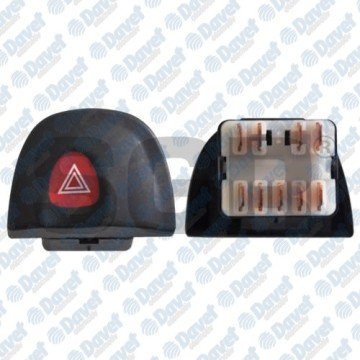 DORTLU FLASOR MEGANE I 9PIN SIYAH   ####