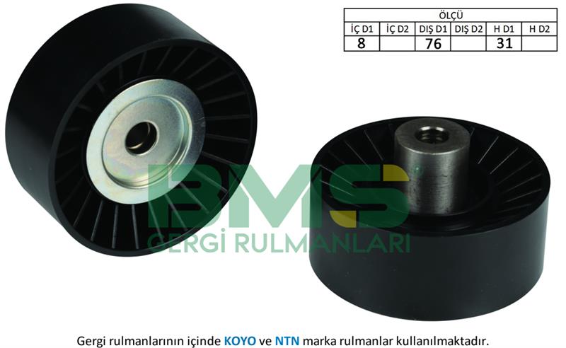 ALTERNATOR SARGI RULMANI TRANSIT V347 100PS / 120PS / 140PS 2.4TDCI 06 /> V347 3.2TDCI 200PS 07 />