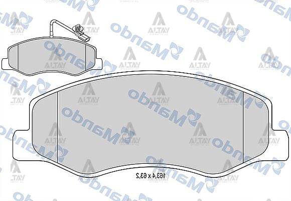 FREN BALATA MASTER III 10=> 2.3DCI / JEST 10=> ÇİFT TEKER ARKA