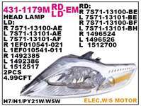ON FAR SAG MOTORU UZERINDE ( FORD : MONDEO 07-10 ) GUNDUZ SURUS LAMBALI