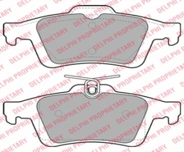 Fren Balatası Arka ( Ford:C-Max 07-/ C-Max Iı 10-/ Focus Iı-Iıı 1.6Tdcı 11-/ Kuga Iı 13- )--