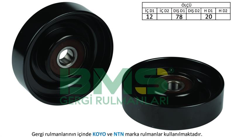 KLIMA GERGI RULMANI ACCENT 1999> ERA 2006>