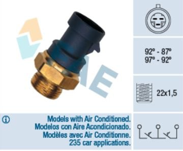 FAN MUSURU PALIO TEMPRA SLX UNO MAREA (3 FISLI)