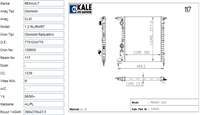 RADYATOR SU 2 SIRA AL / PL ( RENAULT : CLIO 1.4 R19 1.4 )