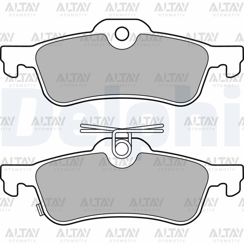 FREN BALATA YARIS 10-20 FRANSIZ ÜRETİM / CIVIC 12-15 H.B 1.4 BENZİNLİ / 1.6 DİZEL DİSK TİP ARKA