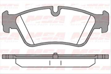Fren Balatası On-(Bmw: 1 Serısı (E87)120 2004>2007 / Bmw: 3 Serısı (E90)120 2005>2011 / )