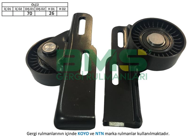 ALTERNATÖR GERGI RULMANI RENAULT MEGAN I  1.4-1.6 96>99