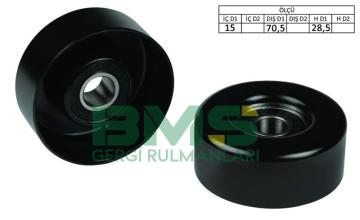 ALTERNATÖR GERGİ RULMANI POLO-FABIA-CORDOBA 1.4 TDI 2001-2009 (AMF-BNV-BNM)