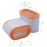 HAVA FILTRESI STAREX 1997 - 2008 ( MINIBÜS-KAMYONET ) STAREX LIBERO 2000 ->