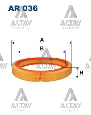 HAVA FİLTRESİ 124 / 190 / 201 ENJ. 97-01 OM 601-602