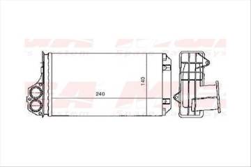 KALORIFER RADYATORU MEKANİK ( PEUGEOT : 206 CITROEN : XSARA-- 08 TUM MODDELER ) 240×140