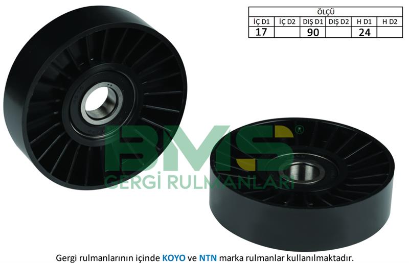 ALTERNATÖR GERGİ RULMANI (503KIT) ASTRA F-G 2.0DTI-VECRTA B-C2.0DTI-2.2DCI-ZAFIRA-SIGNUM-OMEGA B x