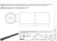 90Mm X 102Mm 100 Cm Unıversal Duz Hortum ( Polyester Kat Yok )Sıcak Ve Soguk Su Kullanımı Icın