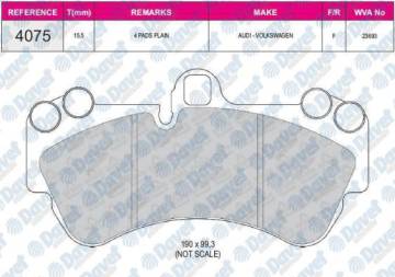 ON FREN BALATASI (18) Q7 3.0TDI QUATTRO / 4.2FSI QUOATTRO 03 / 06>CAYENNE 955 TURBO 09 / 02> TOUOREG 3.2 V6