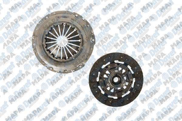 DEBRIYAJ SETI FOCUS II 05>11 FOCUS III 11 /> C MAX 06>11 KUGA 08 /> MONDEO IV 07>14 S MAX GALXY 06>15 2,0TDCI 16V 140PS / 163PS VOLVO C70 II 06>08 S80 II 08> V70 III 2,0TDI 136PS (RULMANSIZ)