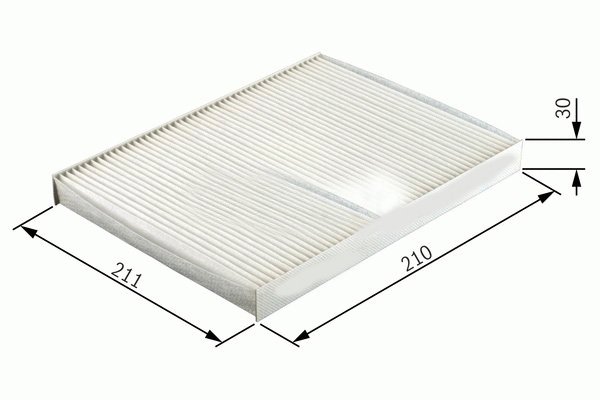 POLEN FILTRESI CIVIC 96>00 CRV 97>01 HRV 99>02 LANCER 09> ASX 09> OUTLANDER 09>