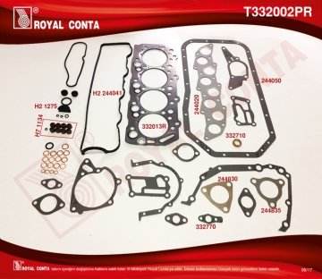 MOTOR TAKIM CONTA H100 L300 MINIBUS 1997-2008 - H100 KAMYONET 1997-2004 - STAREX TCI 2001-> H100 KAMYONET TCI 2004-2012