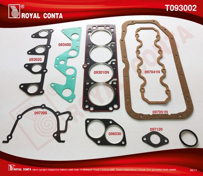 MOTOR TAKIM CONTA ÜST KAPAK CONTASIZ VECTRA 2.0-ASTRA 2.0-ASCONA2